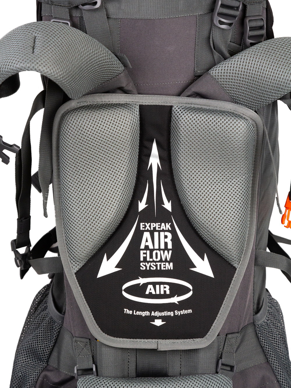 Рюкзак туристический Naturehike, 70л, серый (NH70B070-B)