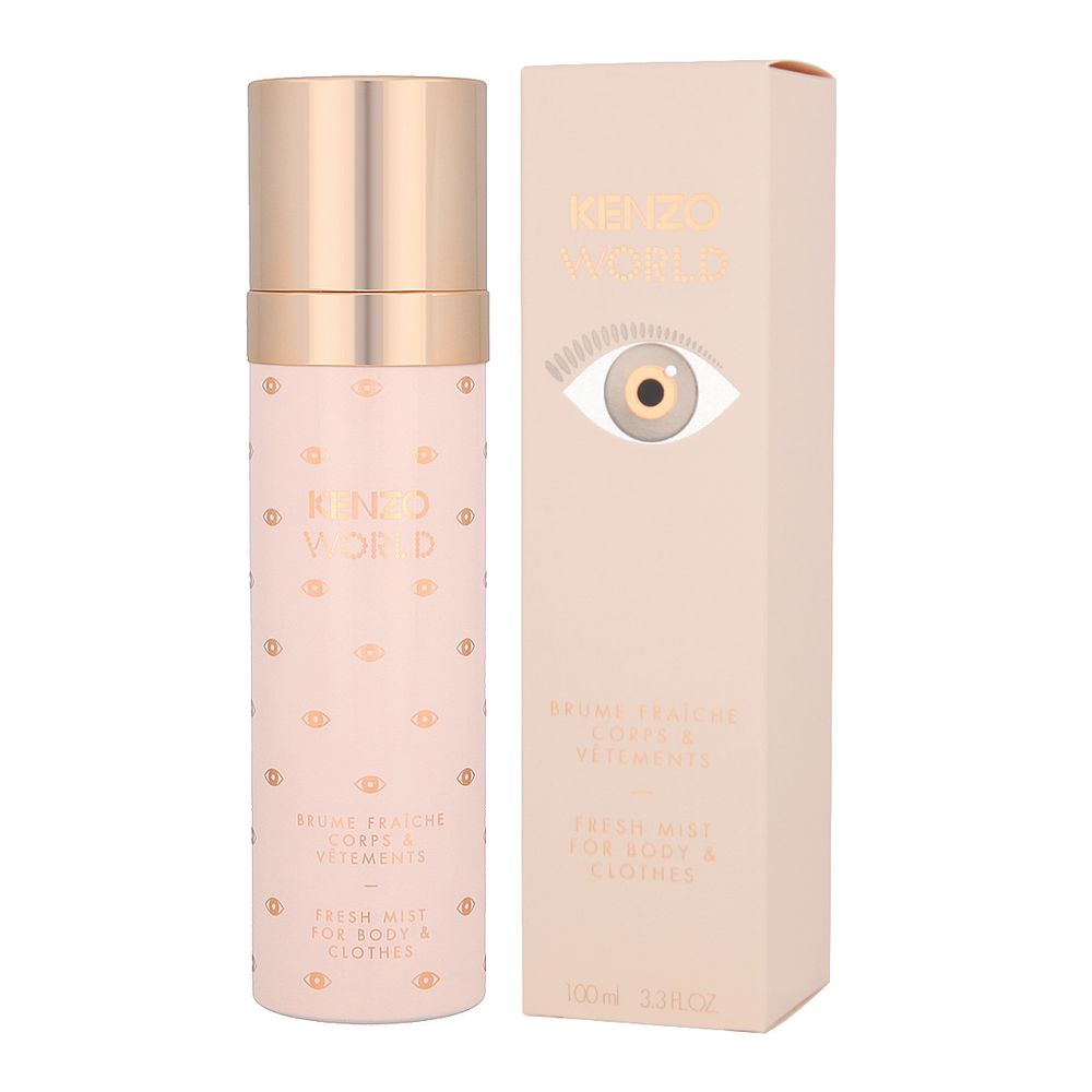 Kenzo World Fresh Mist for Body &amp; Clothes 100 ml (woman)