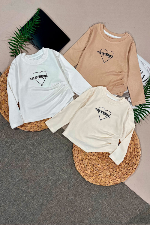 Лонгслив для девочек