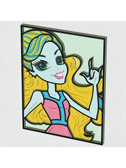 3D Картина по номерам из дерева Лагуна, 23x30 см