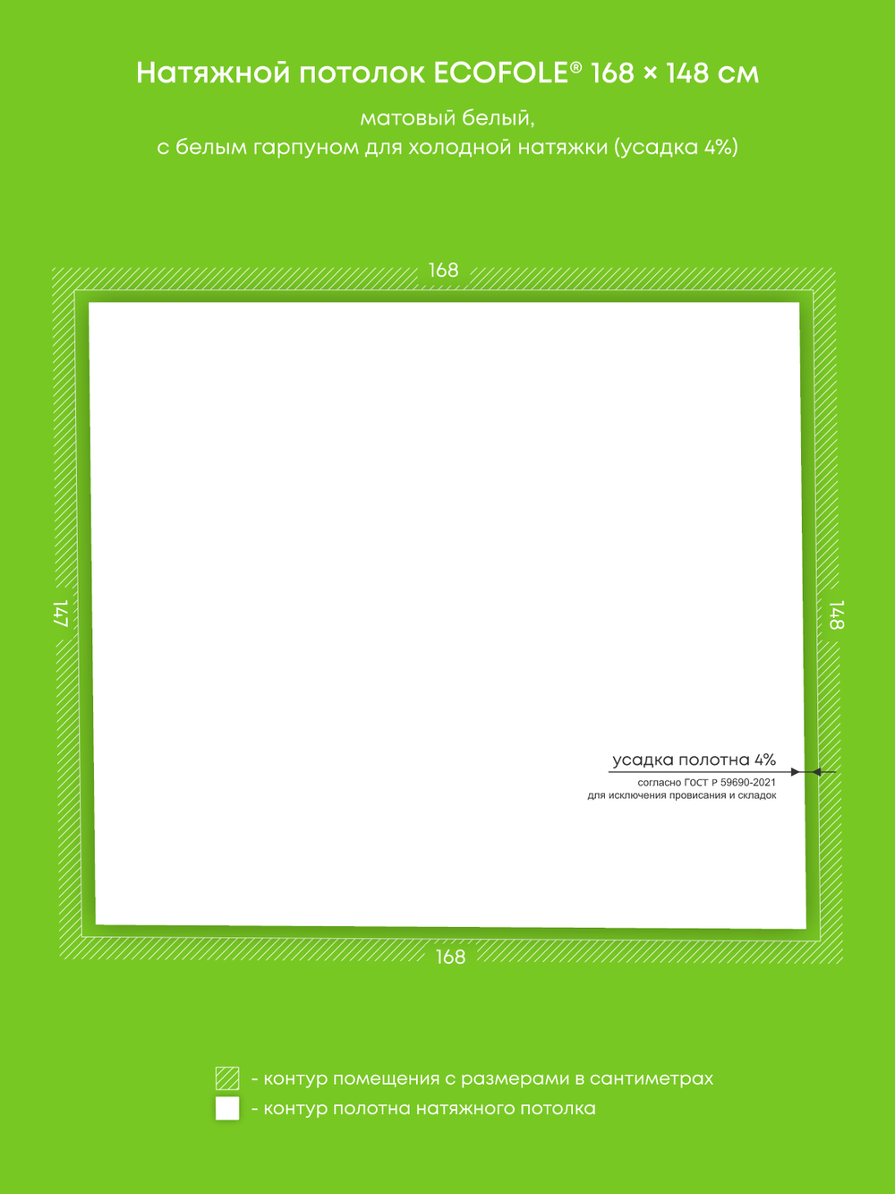 Натяжные потолки 5.1 м2, 2.5 м2, 1.1 м2