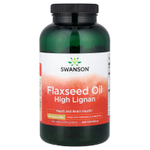 Swanson Vitamins, льняное масло с высоким содержанием лигнана, 200 капсул