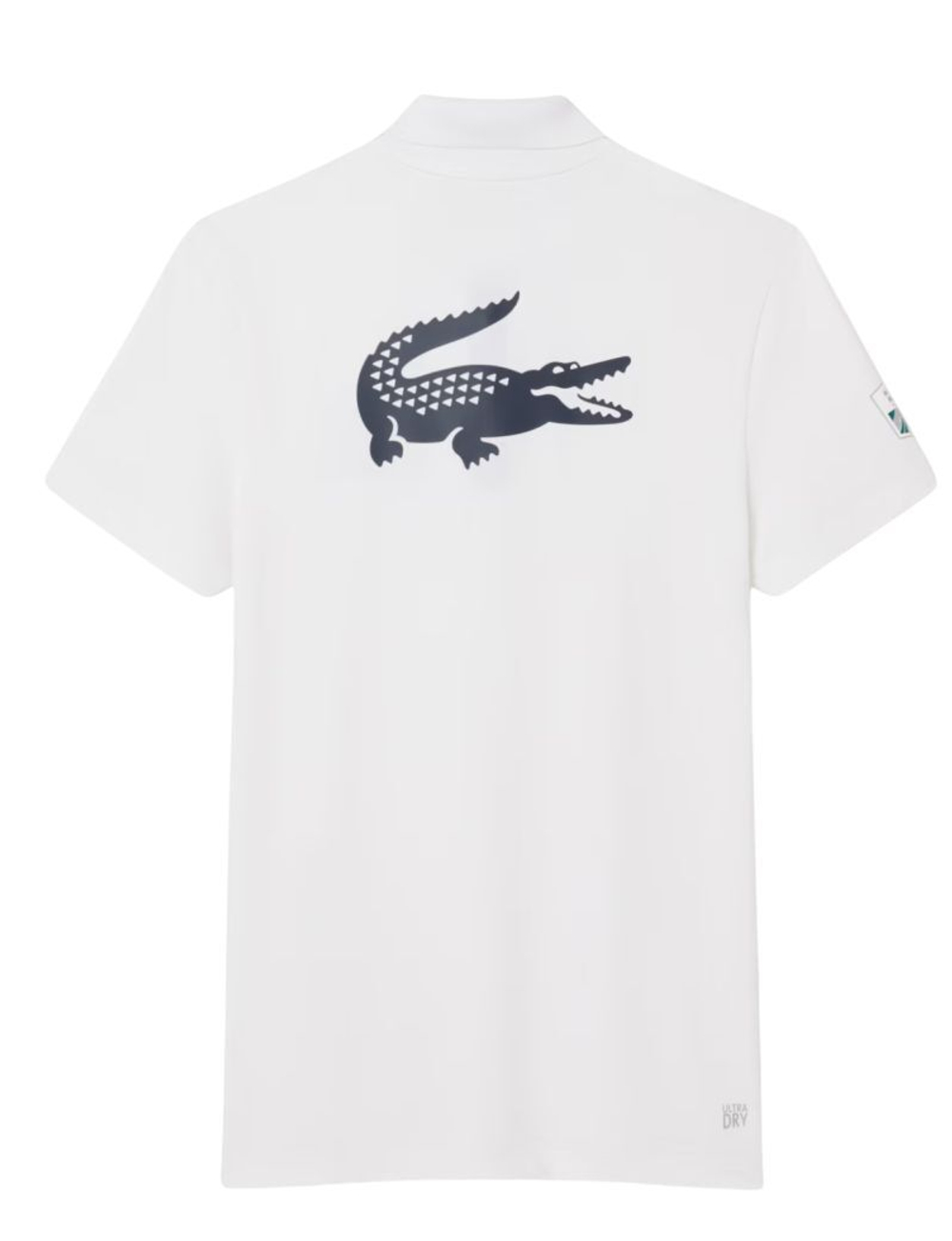 Мужское теннисное поло Lacoste Unisex Rolex Paris Masters Edition Мячboy - white