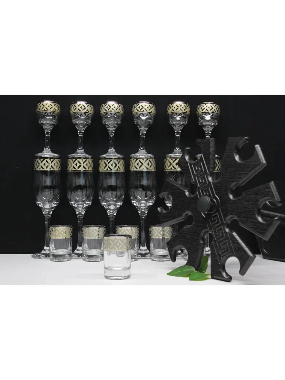 Барный набор 18 предметный с Бокалом