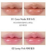 Тающий оттеночный бальзам для губ rom&nd Glasting Melting Balm - 02 Lovey Pink