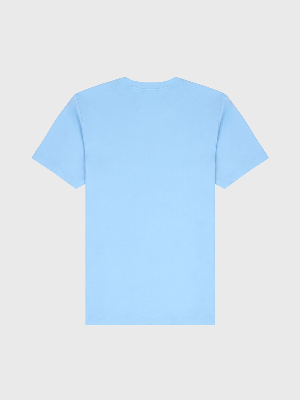 Футболка C.P. Company 30/1 Jersey Vertical Logo Sky Blue