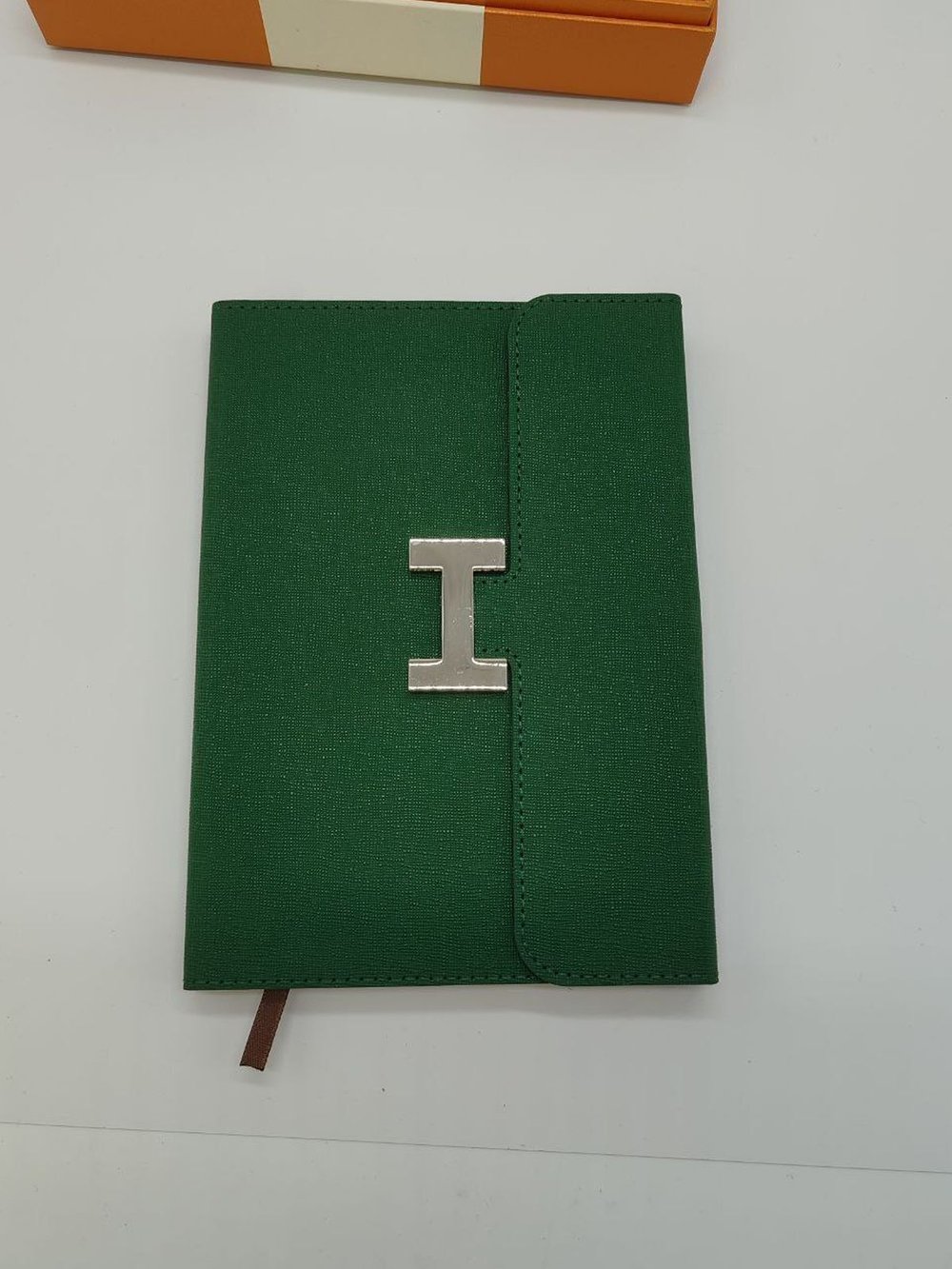 Блокнот подарочный А5 с ручкой Н-зеленый (7728-2)