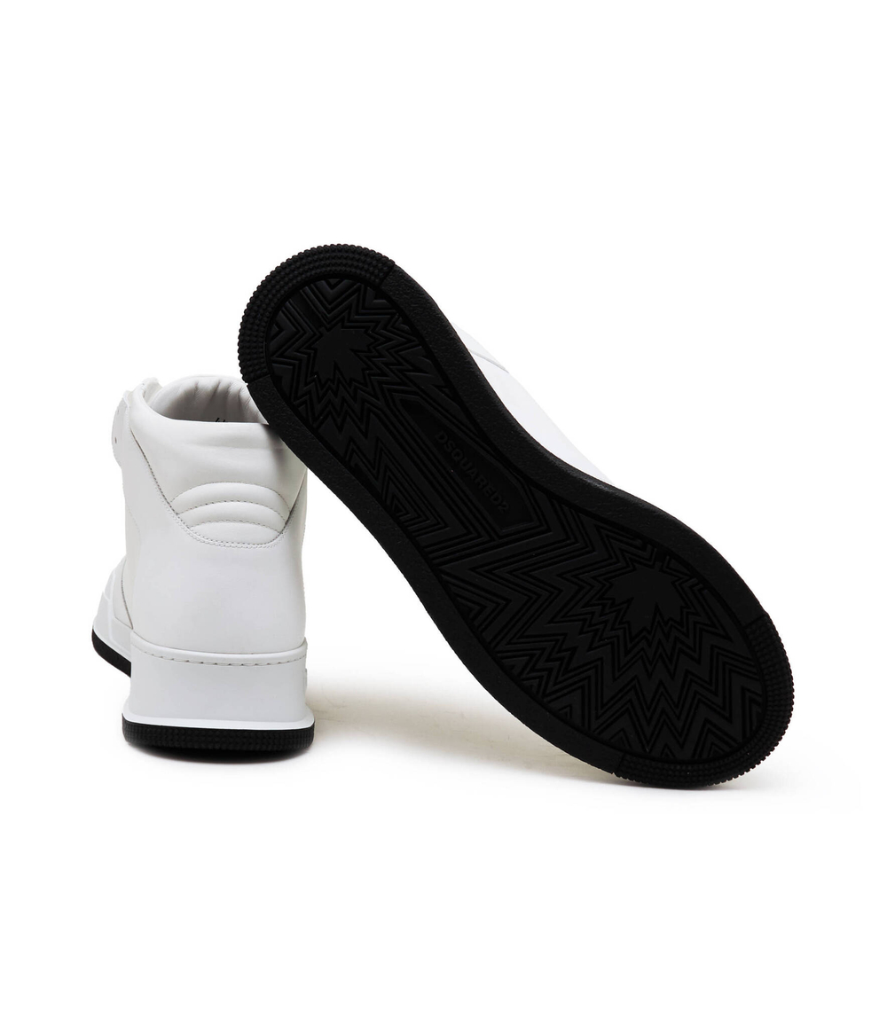 Кожаные кроссовки Dsquared2 - белый(SNM0319 01502228)