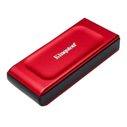 Внешний SSD диск Kingston Portable SSD 1TB XS1000,Type-C / A, USB 3.2 Gen 2, R / W 1050 / 1000MB / s, 70x33x14mm, 29g., Red (5 лет) (SXS1000R / 1000G)