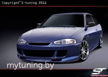 Передний бампер R для Mitsubishi Colt