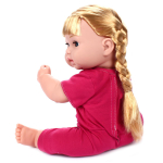 Пупс функц. с кнопкой, свет, коробка 39*15,2*26,3см QH3015-8