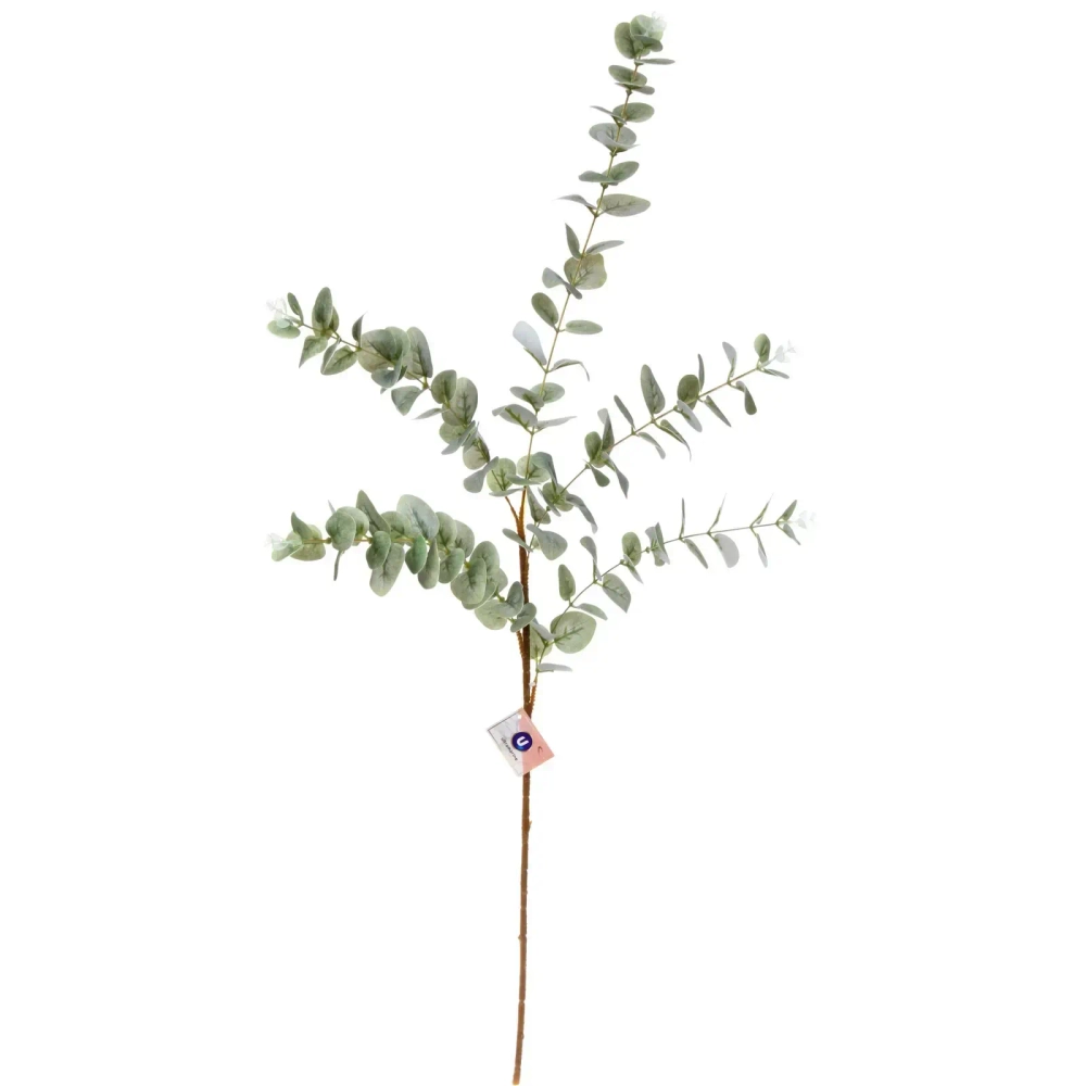 Цветок искусственный «Natur» 95см Ветка эвкалипта зеленая