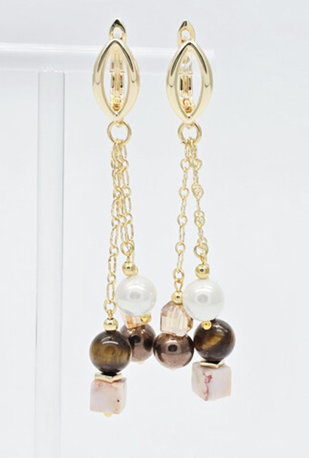 91003703 Серьги Selena Pearls