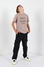 Фуфайка (футболка) для мальчика Кэш-2 Виотекс БЕЖЕВЫЙ