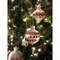 Набор ёлочных украшений с подсветкой festive embroidey из коллекции new year essential, 4 шт.