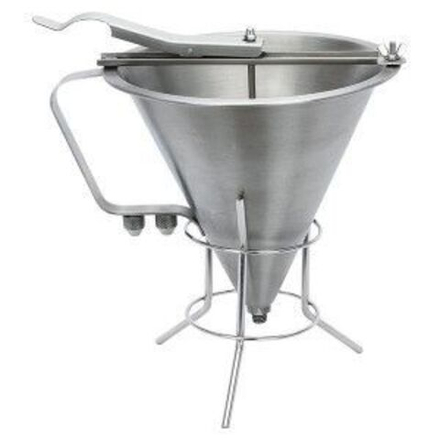 Воронка-дозатор со сменными насадками 18,5*20,5 см (металл)