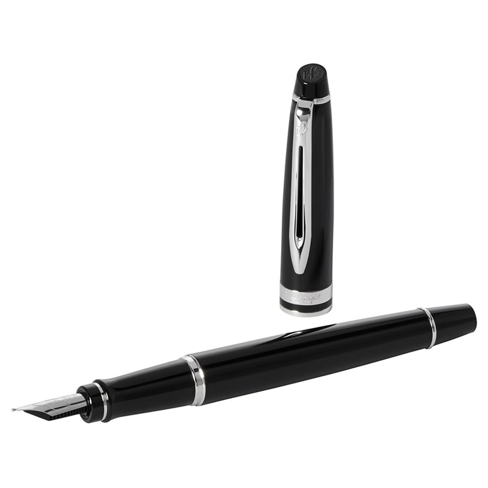 Перьевая ручка Waterman Expert Black CT с пером M (S0951760) 2