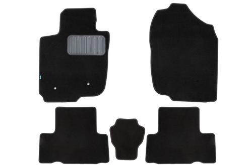 Коврики в салон для TOYOTA Rav 4 5D АКПП 2005-2010, универсал, 5 шт. (текстиль) KLEVER03480922110KH