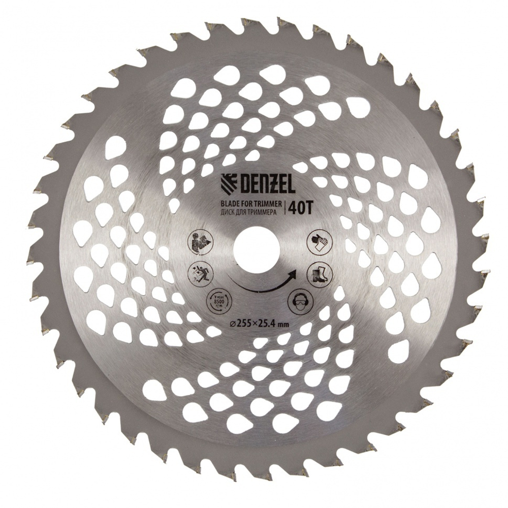 Триммер бензиновый DT 52S, 52 см3, 3 л. с, разъемная штанга, состоит из 2 частей Denzel