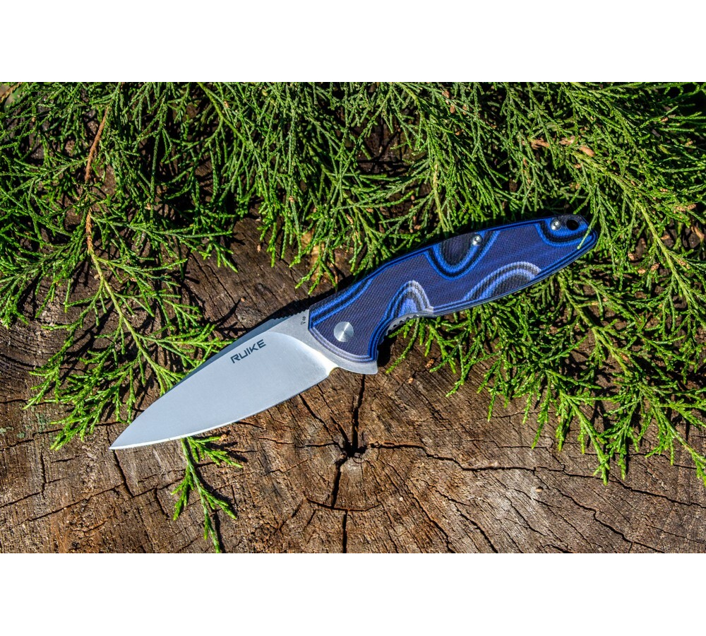 Нож Ruike Fang P105 черно-синий, P105-Q