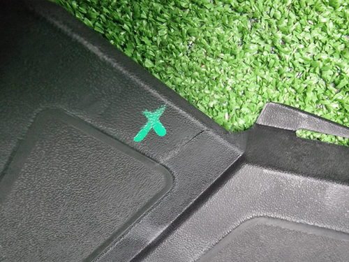 Кожух замка капота Porsche Cayenne 3 PO536 (17-23)