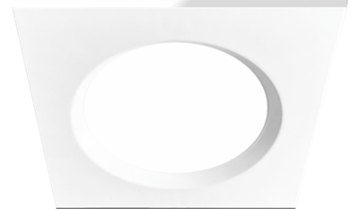 LED панель PRACTIC квадрат белая, 9W, 4200К, 680Лм, 120*90*35 мм, 40 шт/кор