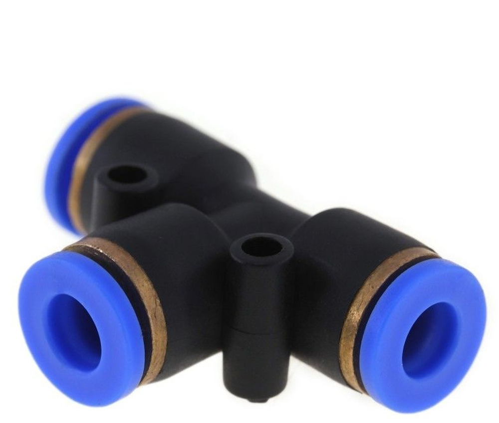 Фитинг пластик т-обр. put, ф=08мм м03408