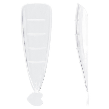 Формы многоразовые OVER TIPS верхние Миндаль с разметкой (24шт) в пакете IRISK