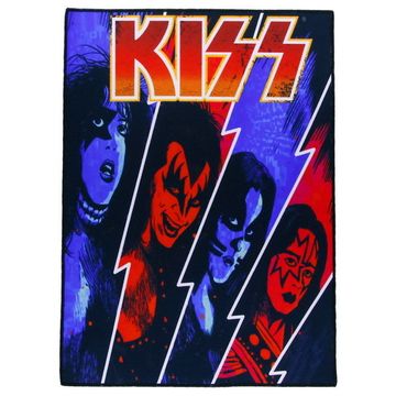 Нашивка спиновая KISS группа (266)