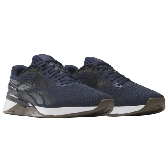 Кроссовки для тренировок Reebok Nano X3, низкие, синие, черные, унисекс