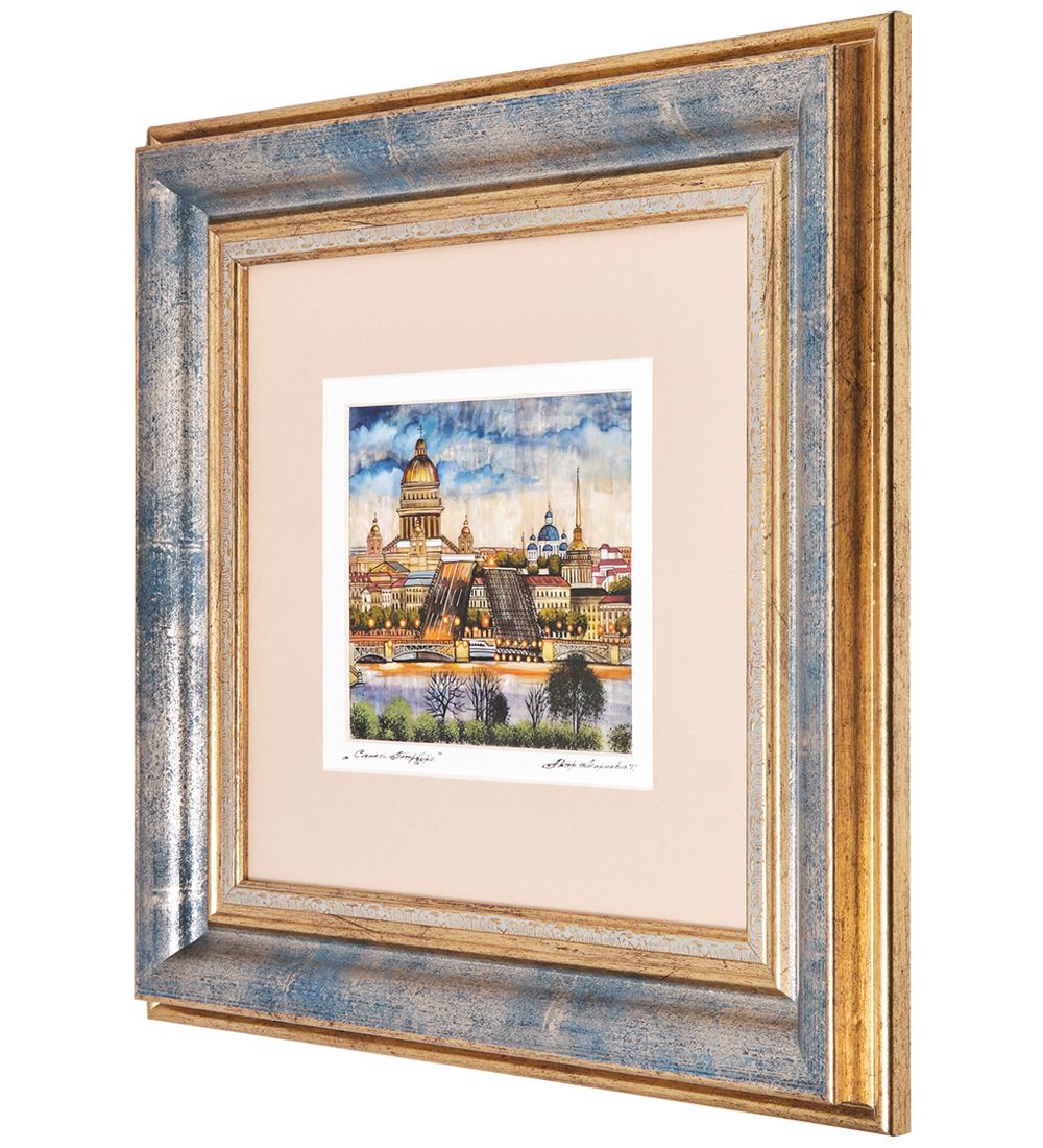 Народные промыслы ШК-55/247 Панно «Санкт-Петербург»