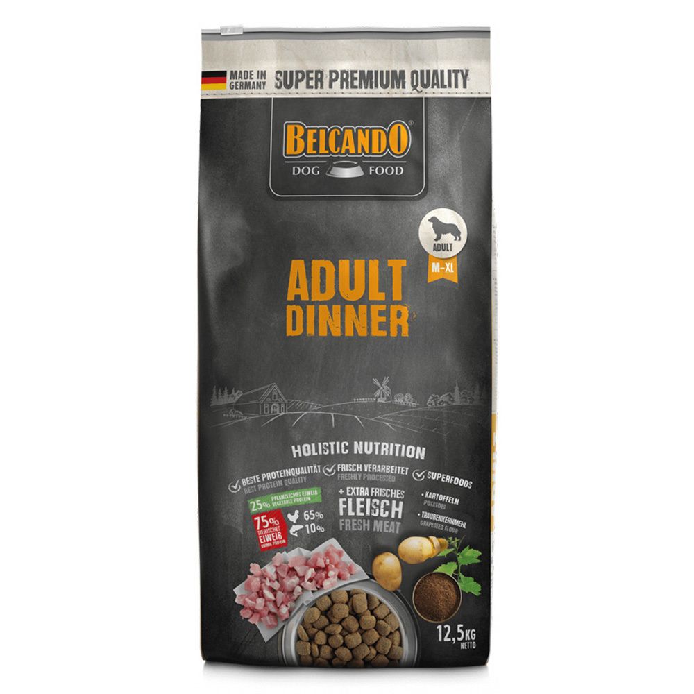 Сухой корм Belcando Adult Dinner птица 12,5 кг
