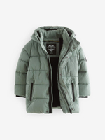 Пуховик с флисовой подкладкой для мальчика Next Q51-556, Хаки