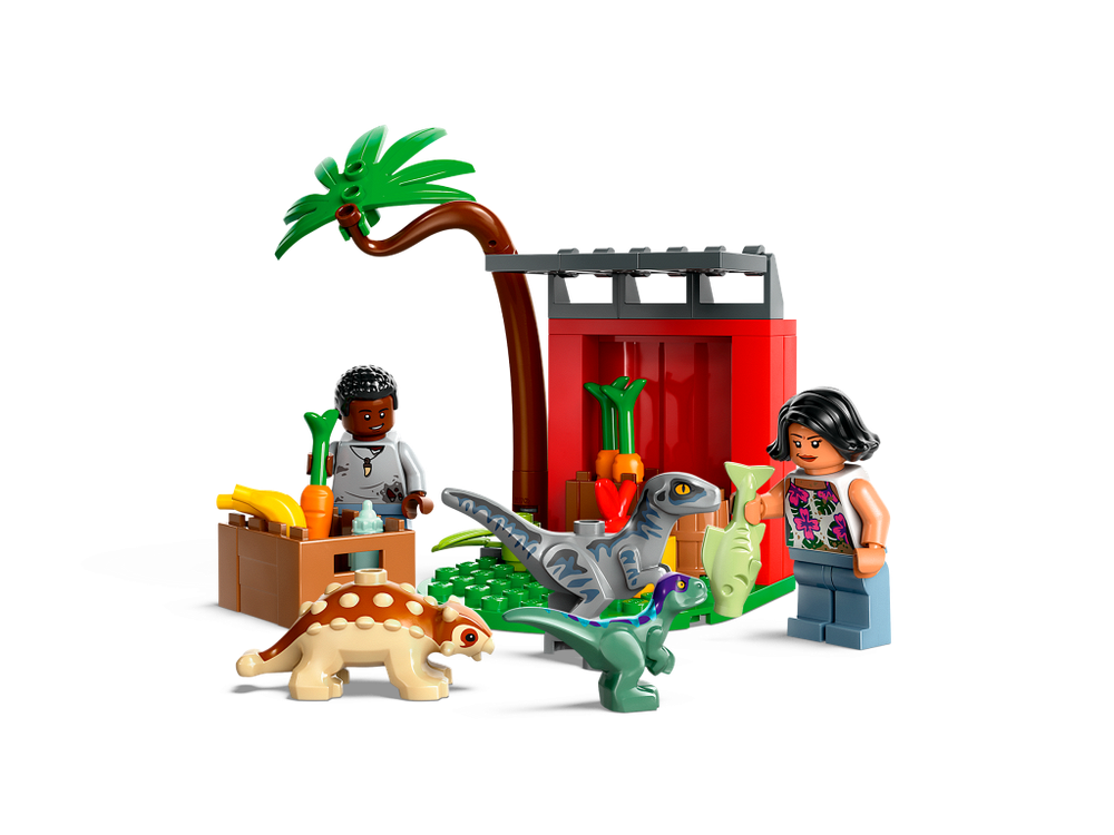 LEGO Jurassic World 76963 «Центр спасения детёнышей динозавров» — уход и игра
