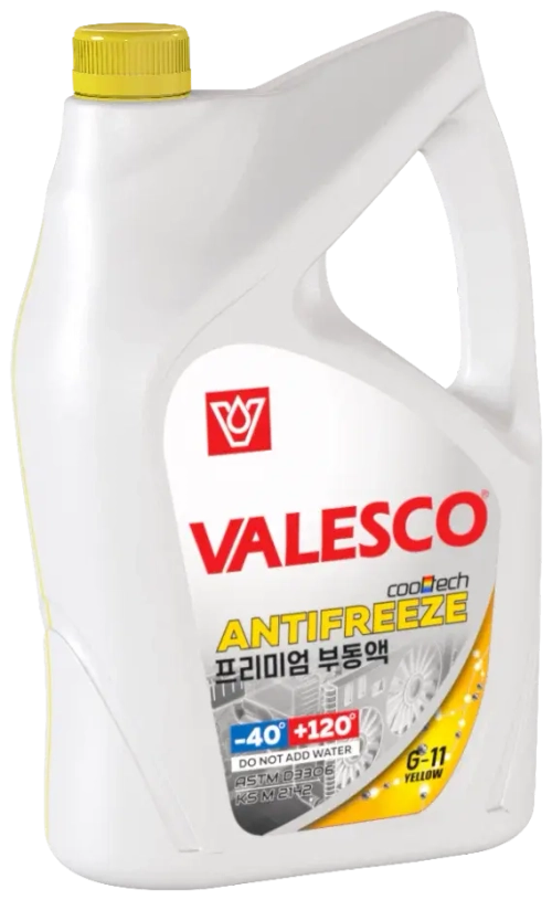 Антифриз VALESCO Yellow 40 G11 10кг
