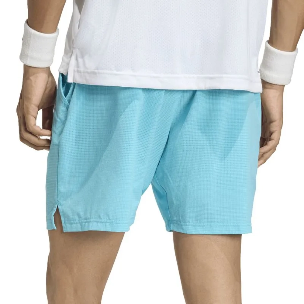 Мужские теннисные шорты Adidas Ergo 9" - signal cyan