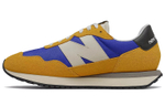 New Balance NB 237 low-cut sports casual shoes for men and women with the same yellow and blue