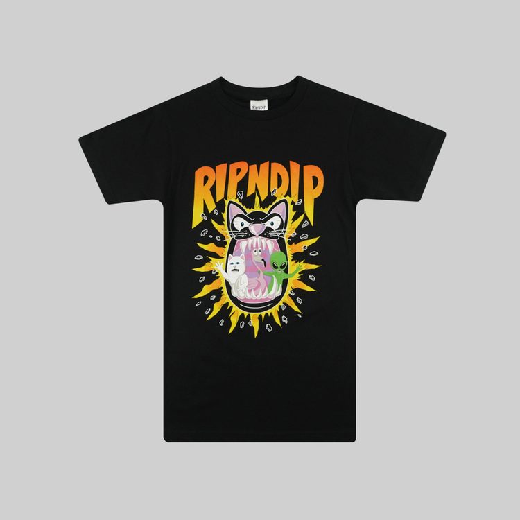 Футболка мужская Ripndip Hellavanight Tee артикул:RND7069 - купить в магазине Дайс
