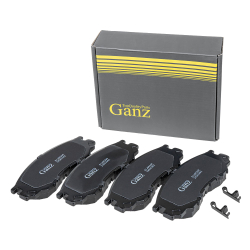 Колодки GANZ передние MITSUBISHI Outlander / Galant / Pajero+PSA C-Crosser Арт.:GIJ09369