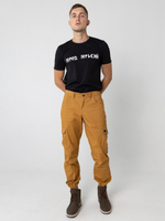 Брюки карго мужские горчичные Город Горький