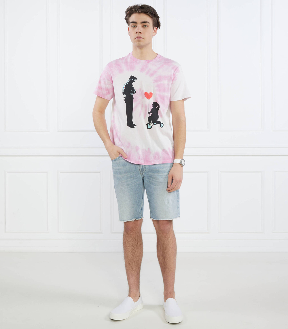 Футболка GUESS - розовый(M3GI66 K9RM1)