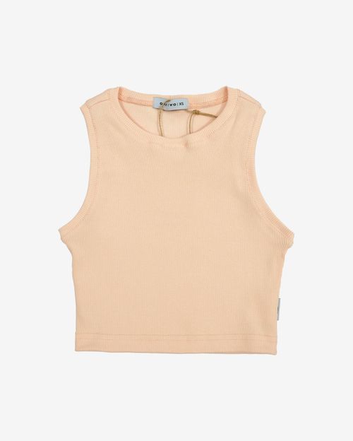 Топ One Two Ribbed Vanilla Cream