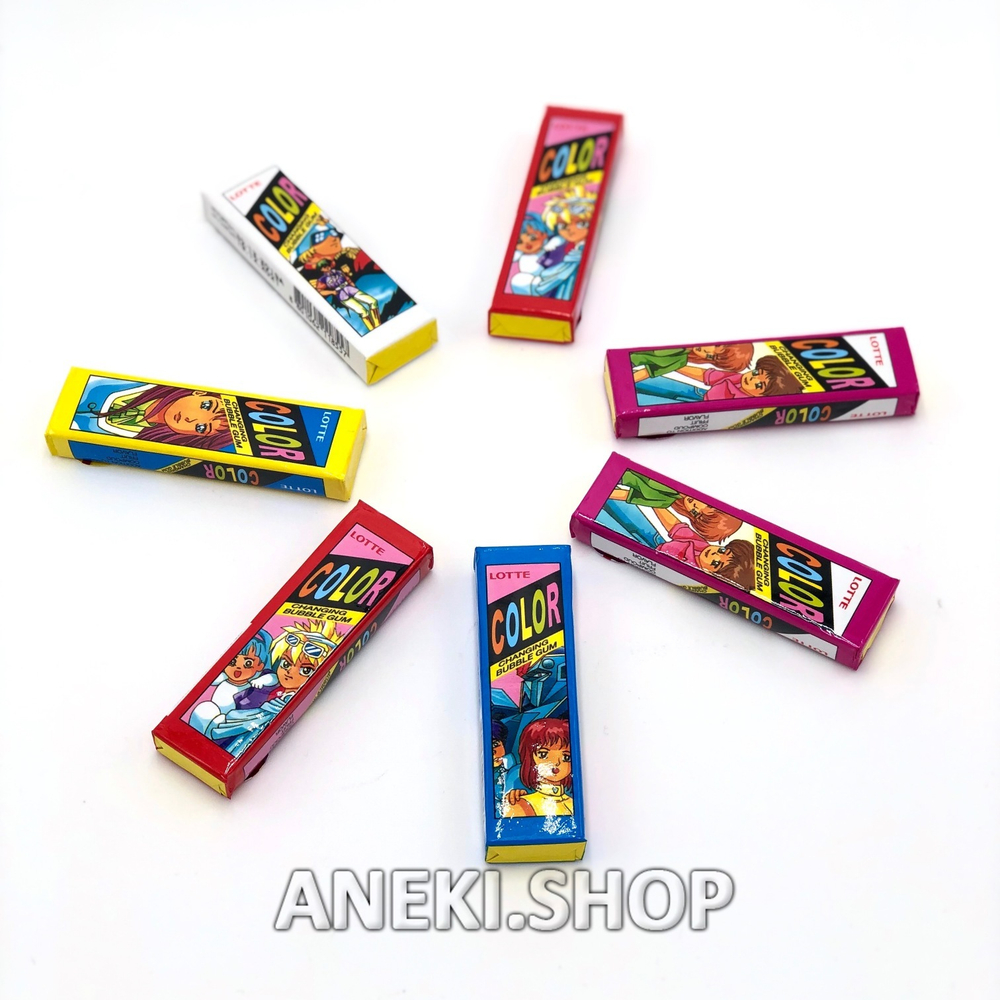 Резинка жевательная пластинки 5 шт. 12,5 г Lotte Color