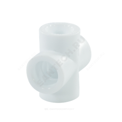 Крестовина PP-R белая Дн 32 внутренняя пайка RTP (РосТурПласт) 10593