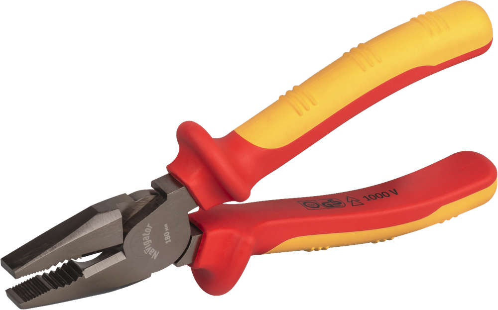 Пассатижи Navigator 82 345 NHT-Pad01-180 (диэлектр, мощные, 180 мм)