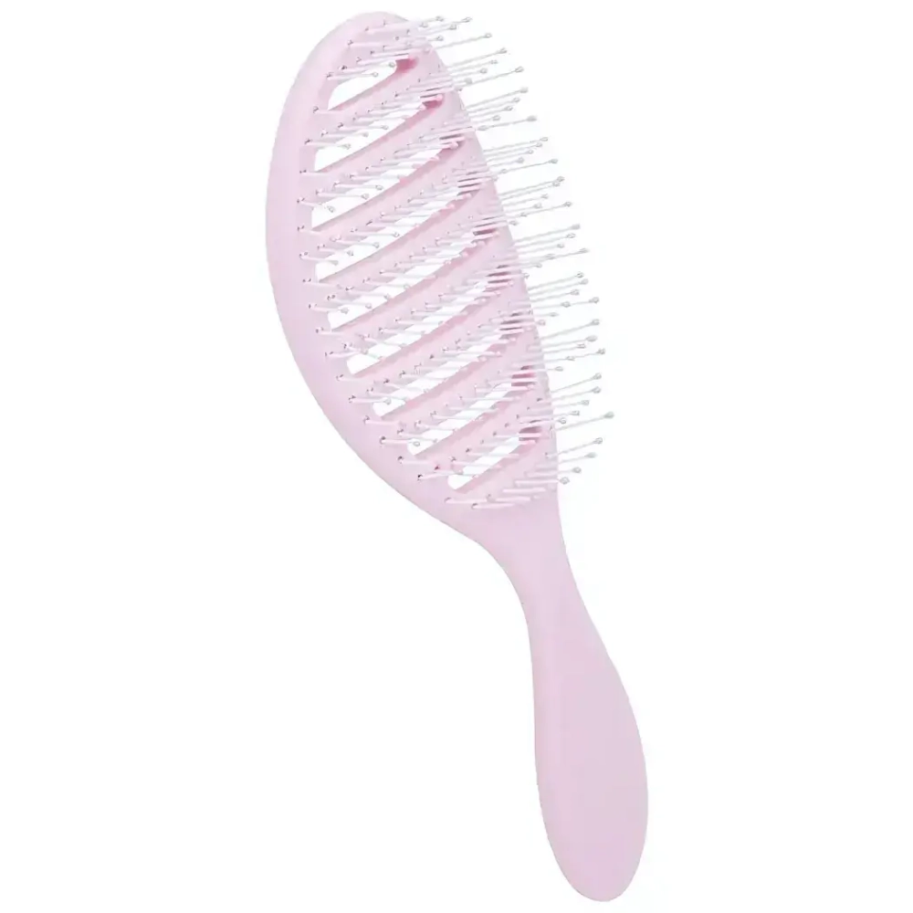 Расческа для волос массажная продувная, со спиралевидным основанием BR-02