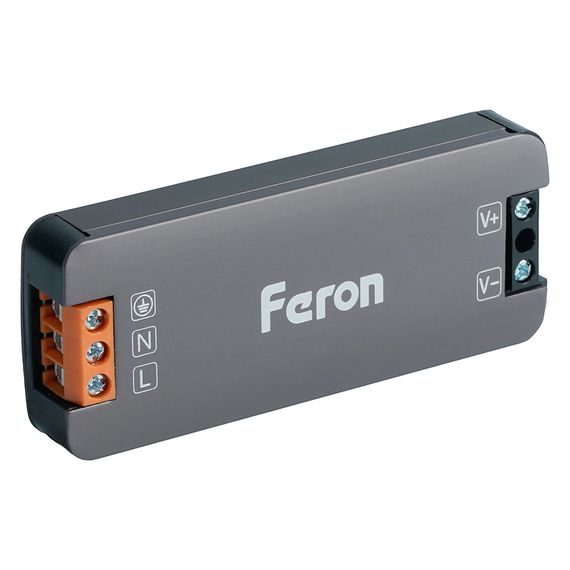 Трансформатор электронный для светодиодной ленты 300W 12V IP67 (драйвер), LB007 Feron 53144