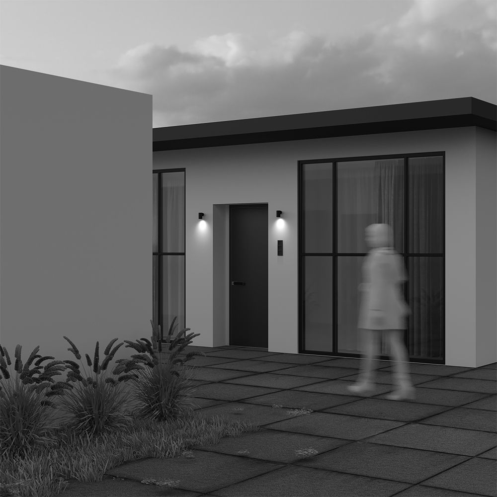 Уличный настенный светильник Maytoni   O493WL-01B