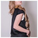 Жилет из меха соболя «Душегрея соболья»