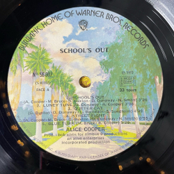 Винтажная виниловая пластинка LP Alice Cooper School Out (France 1975)
